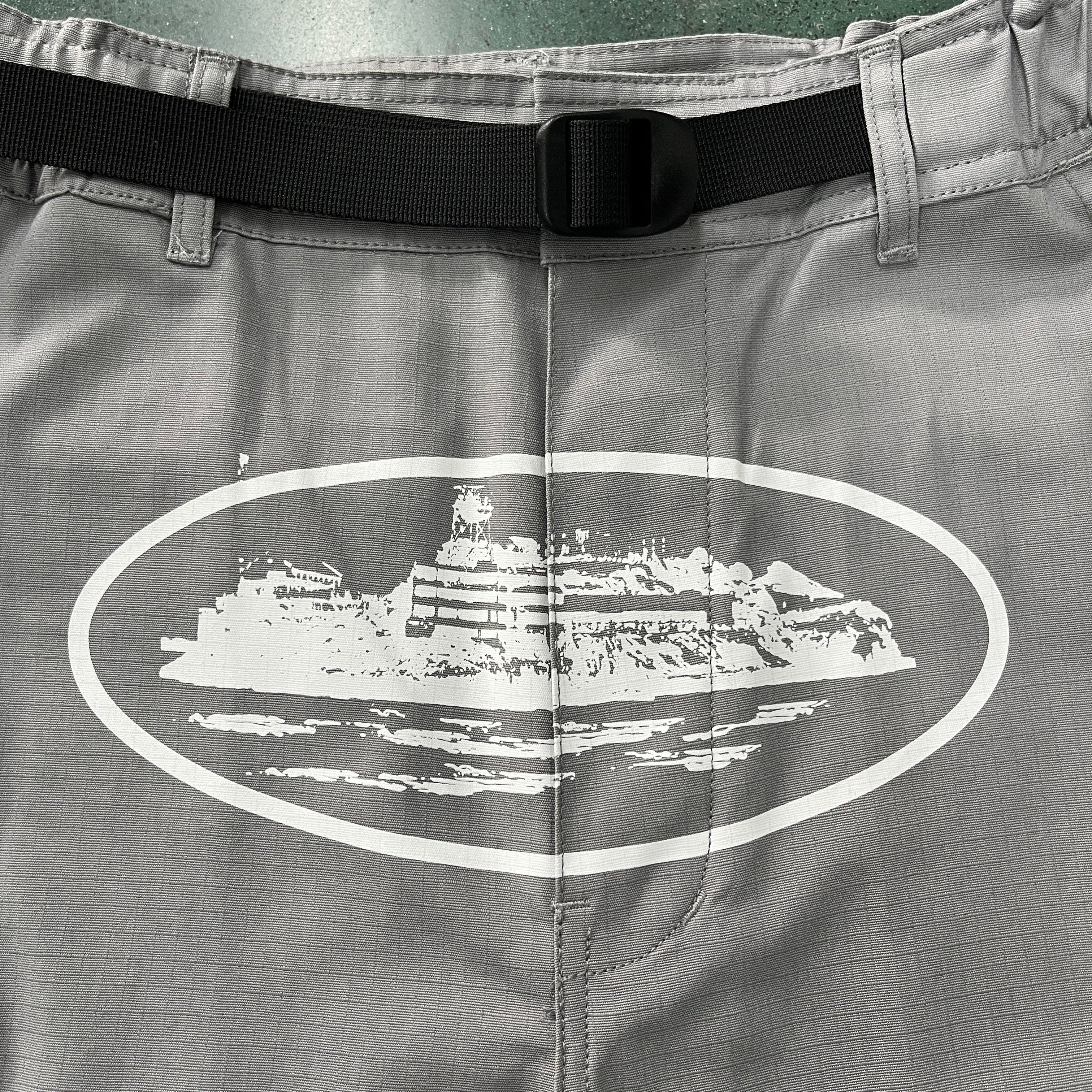 "alcatraz" Cargoshorts grau