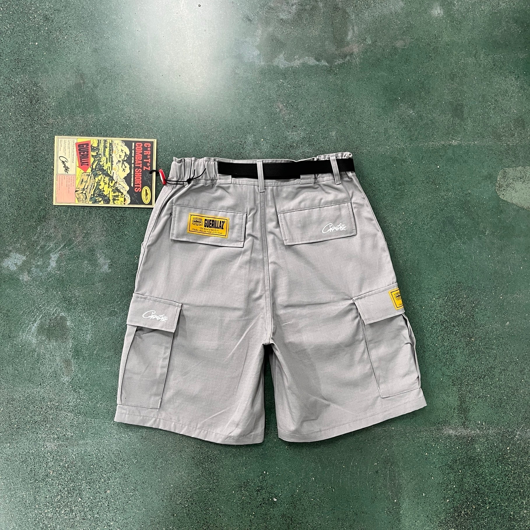 "alcatraz" Cargoshorts grau