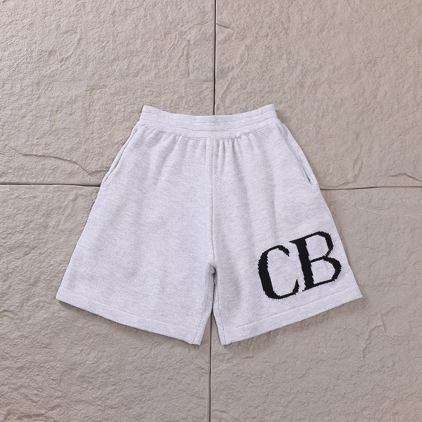 "cb" Shorts grau