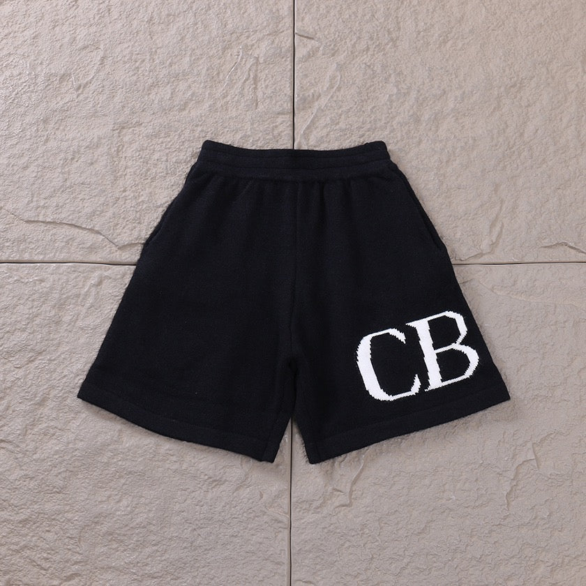 "cb" Shorts schwarz