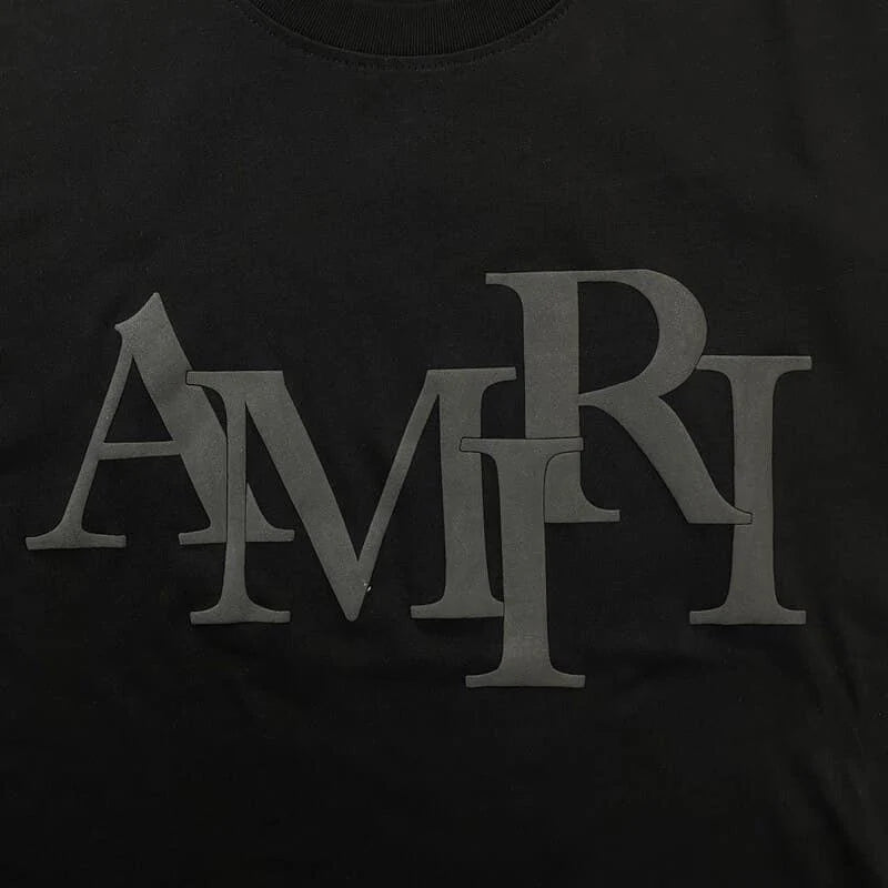 "Staggered Logo" Amir Tee