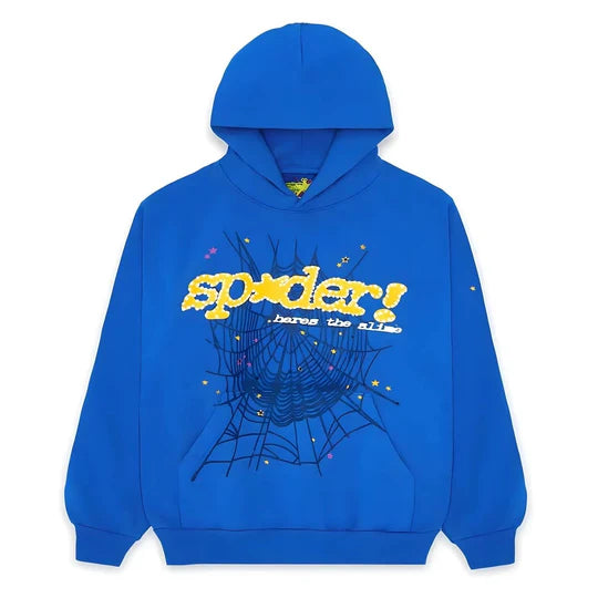 "Sp5der" Hoodie Black/Yellow