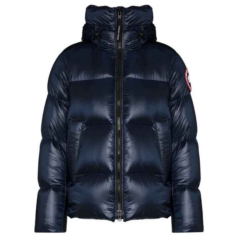 "Goose" Shiny Puffer Blue