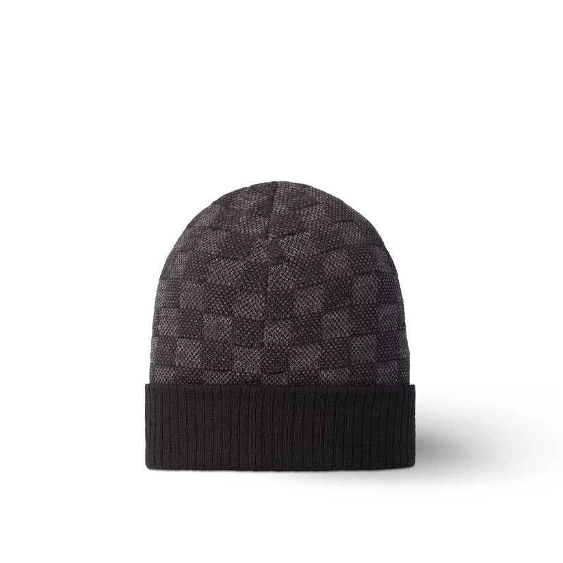 "LV" Beanie Black